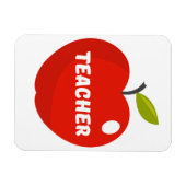 Apple Lehrer Magnet (Horizontal)