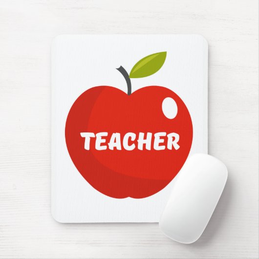 Apple Lehrer Mousepad (Mit Mouse)