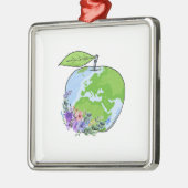 Apple-Lehrer Ornament Aus Metall (Links)