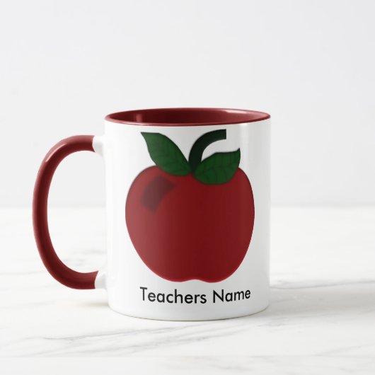 Apple-Lehrer-Sammlung Tasse (Links)