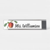 Apple-Lehrer  Schreibtischnamensplakette (Vorderseite )