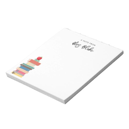 Apple Lehrerbewertungsbücher Notizblock (Rotiert)