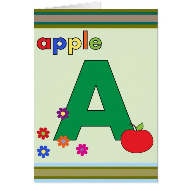 Apple Letter A (Vorne)
