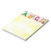 Apple Letter A Notizblock (Rotiert)