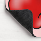 Apple-Liebe Mousepad (Ecke)