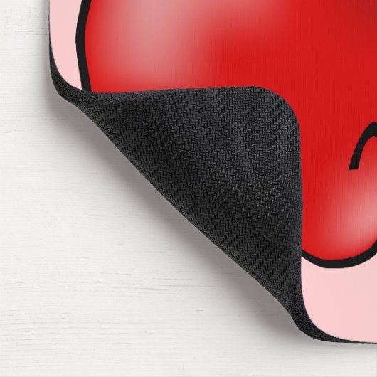 Apple-Liebe Mousepad (Ecke)