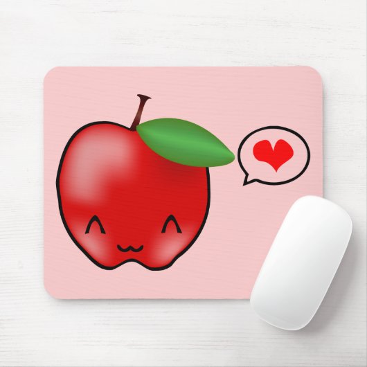 Apple-Liebe Mousepad (Mit Mouse)