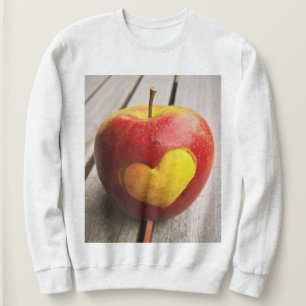 "Apple Liebe" Niedliches Foto. Jetzt kaufen Sweatshirt