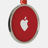 Apple-Liebe Ornament Aus Metall (Rechts)