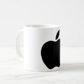 Apple Logo Design Kaffee Tasse Set (Vorderseite Links)