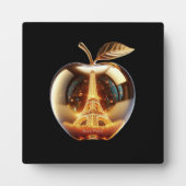 Apple Love Paris Fotoplatte (Vorderseite)
