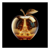 Apple Love Paris Poster (Vorderseite)