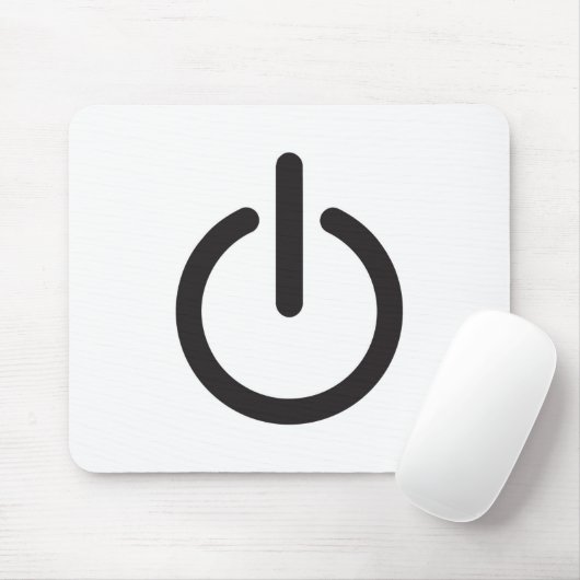 Apple mac Power button Mousepad (Mit Mouse)