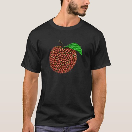 Apple machte von den Äpfeln T-Shirt (Vorderseite)