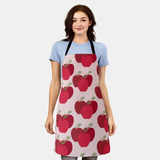Apple Mark Print - Schürze - dauerhaft und modisch (Getragen)