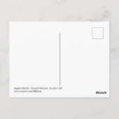 Apple Market, Covent Garden, London Postcard Postkarte (Rückseite)