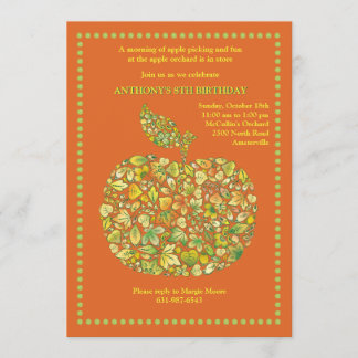 Apple Marquee Einladung