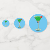 Apple Martini Konfetti (Vorderseiten)