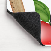 Apple-Maus-Pad des Lehrers Mousepad (Ecke)