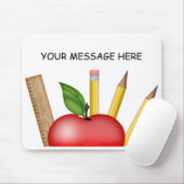 Apple-Maus-Pad des Lehrers Mousepad (Mit Mouse)