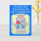 APPLE-MAUSchanukka-Karte Karte (Gelbe Blume)