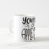 Apple meiner Augen-Tasse Kaffeetasse (Vorderseite Links)