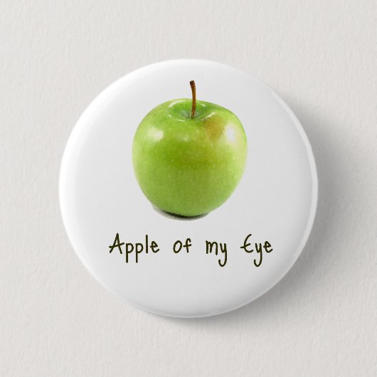 Apple meines Auges Button (Vorderseite)