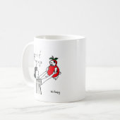 Apple meines Auges Kaffeetasse (Vorderseite Links)