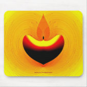 Apple meines Auges Mousepad (Vorne)