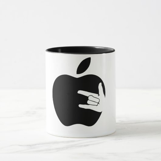 Apple-MetallTasse Tasse (Zentrum)