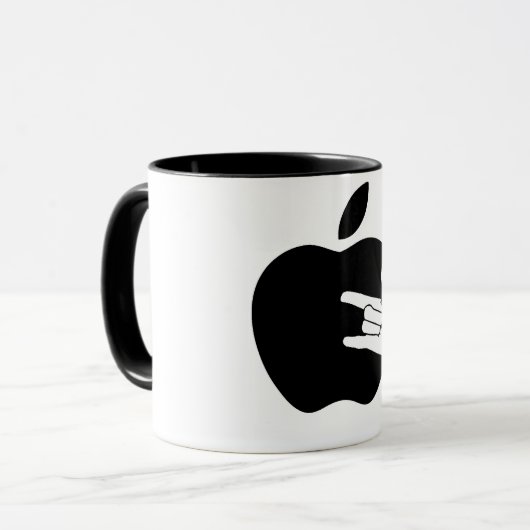 Apple-MetallTasse Tasse (Vorderseite Links)