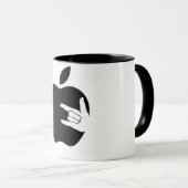 Apple-MetallTasse Tasse (VorderseiteRechts)