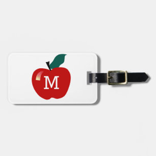 Apple Monogramm Gepäckanhänger