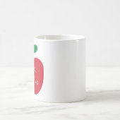 Apple Mrs. Teacher  Kaffeetasse (Mittel)