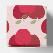 Apple Muster Herz-Gefallen Box für Party Geschenke Geschenkschachtel (Oben)