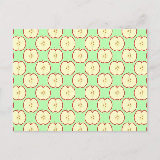 Apple-Muster. Postkarte (Vorderseite)