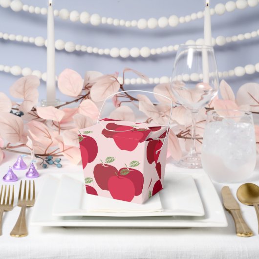 Apple Muster Take Out Gevor Box für Party Geschenk Geschenkschachtel (Hochzeit)