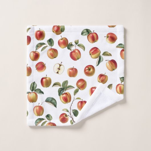 Apple-Muster Waschlappen (Waschlappen)