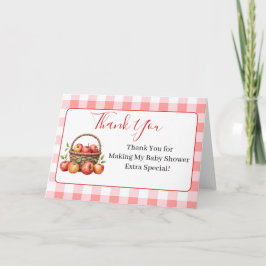 Apple My Eye Baby Shower Danke Karten