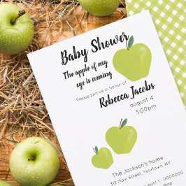 Apple my eye Baby Shower Einladung