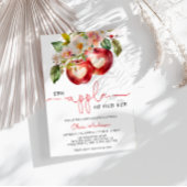 Apple my eye Baby Shower Einladung