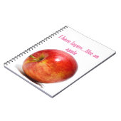 Apple-Notebook Notizblock (Linke Seite)