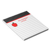 Apple-Notepad des Lehrers Notizblock (angewinkelt)