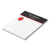 Apple-Notepad des Lehrers Notizblock (Rotiert)