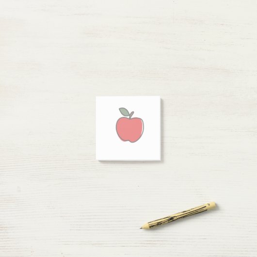 Apple-Notizblock Post-it Klebezettel (Auf Schreibtisch)