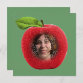 Apple-Oberfläche für benutzerdefiniertes Foto Einladung (Vorne/Hinten)