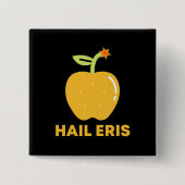Apple of Discord Hail Eris Button (Vorderseite)