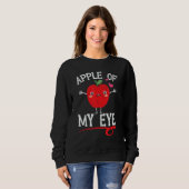 Apple Of My Eye Fruit Apple Picking Sweatshirt (Vorne ganz)