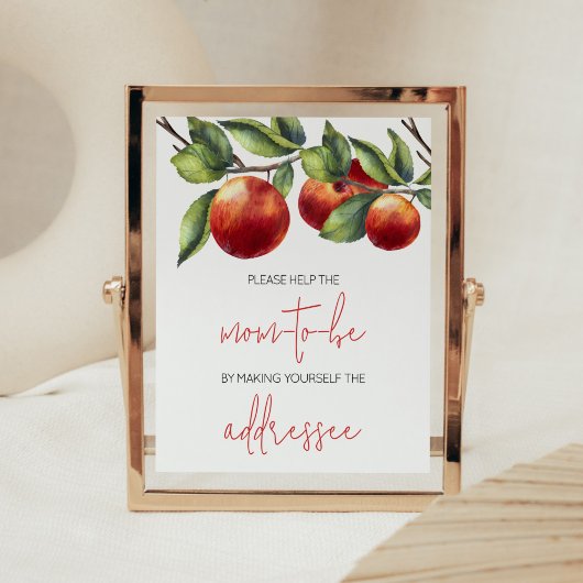 Apple of Our Eye Baby Duschvorrichtung Poster