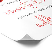 Apple of Our Eye Baby Duschvorrichtung Poster (Ecke)